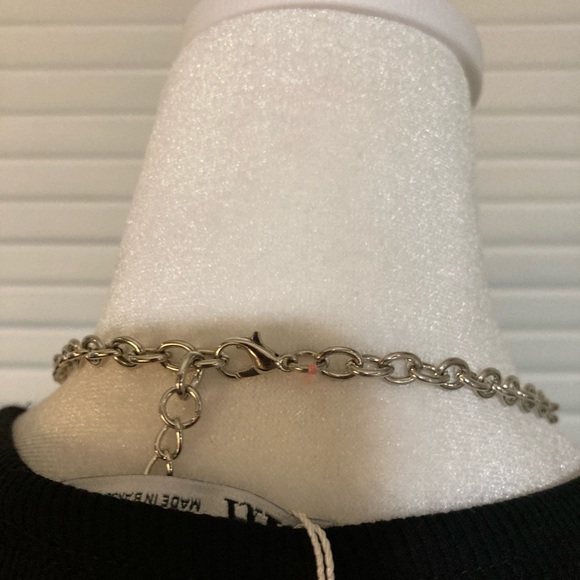 Faux Turquoise Statement Necklace - Picture 6 of 8